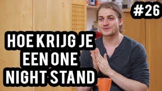 one night stand regelen|One